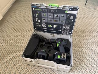 Taladro Festool TXS 12 + Cargador TCL 6