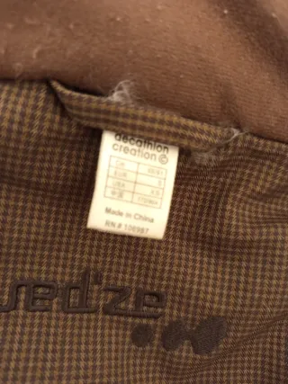 Chaqueta Snow Wed'ze Talla S/M