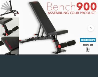 Banco Ajustable Bench 900 Decathlon