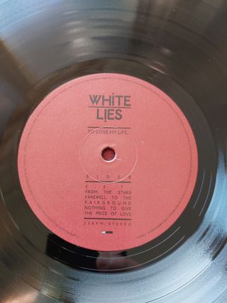 White Lies - To Lose My Life LP 180g