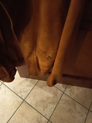 Giacca Rennino camoscio uomo vintage