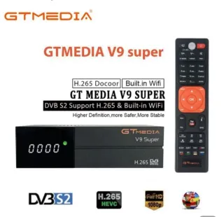 Decodificador Satélite GTMEDIA V9 Super HD