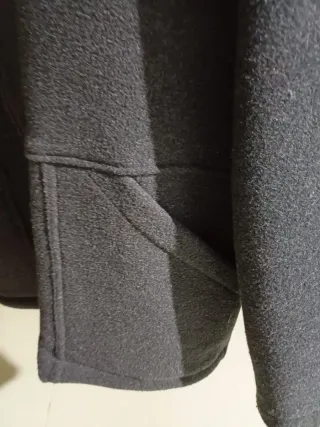 Cazadora de paño gris