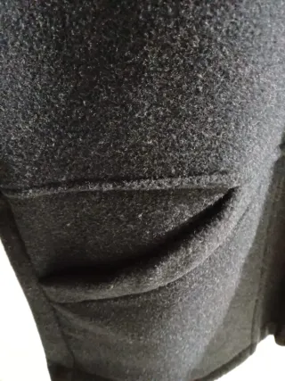 Cazadora de paño gris