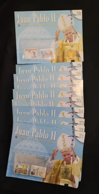 Sellos  Juan Pablo II. 26 años de Pontificado