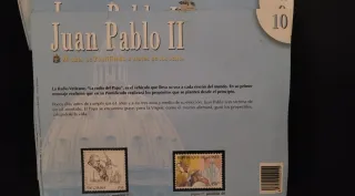 Sellos  Juan Pablo II. 26 años de Pontificado