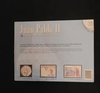 Sellos  Juan Pablo II. 26 años de Pontificado