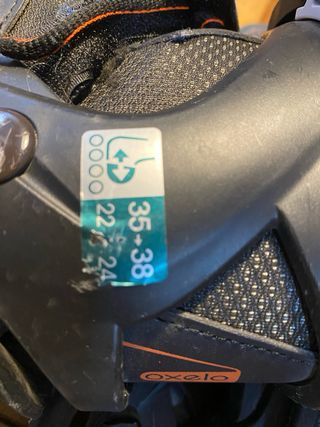 Patines en línea infantiles ajustables 35-38