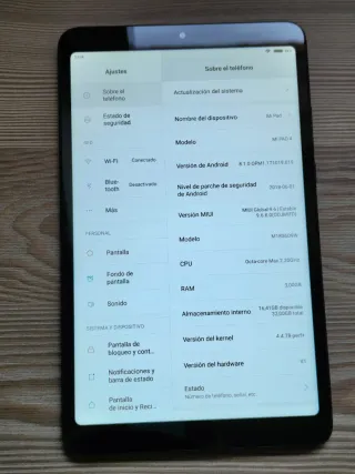 Xiaomi Mi Pad 4 Negro