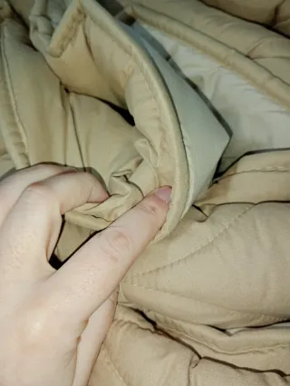 Edredón reversible beige 105