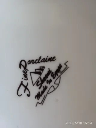 Vaso Porcellana Egizia Sheeni Oro Bianco