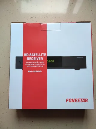 Receptor Satélite Fonestar RDS-585WHD