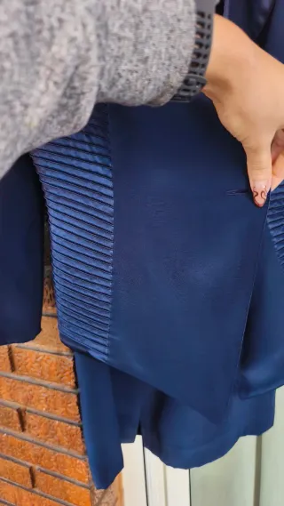 Traje de fiesta azul Dani Rosas Talla M