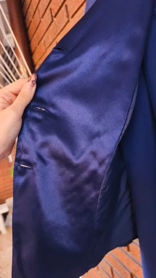 Traje de fiesta azul Dani Rosas Talla M