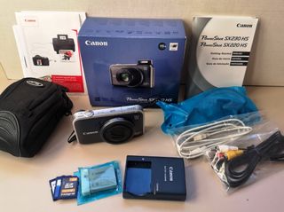 Cámara Canon PowerShot SX220 HS 14x Zoom