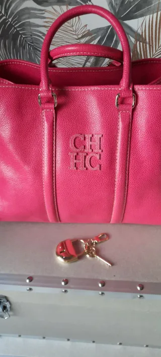 Bolso Carolina Herrera fucsia