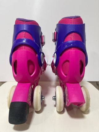 Patines Oxelo Talla 26-28 Rosa/Morado