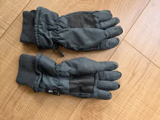 Guantes niña invierno morado y rosa
