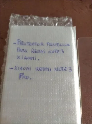 Protector Pantalla Xiaomi Redmi Note 3.