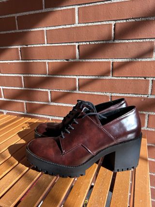 Zapatos Zara mujer cordones talla 41