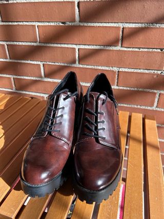 Zapatos Zara mujer cordones talla 41