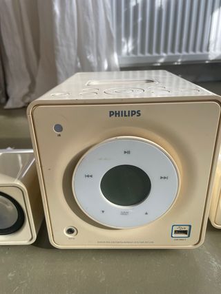 Micro cadena Hi-Fi Philips equipo música años 2000