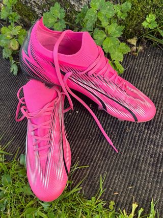 Botas de fútbol Puma Ultra Rosas Talla 46 EU