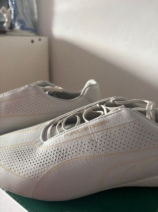 Tenis Puma Porsche Diseño Blanco/Dorado