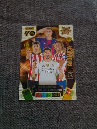 Carta Fútbol Card Atómica
