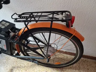 Bicicleta con batería