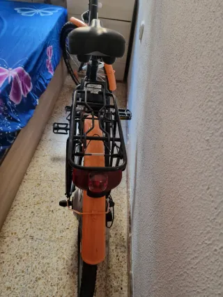 Bicicleta con batería