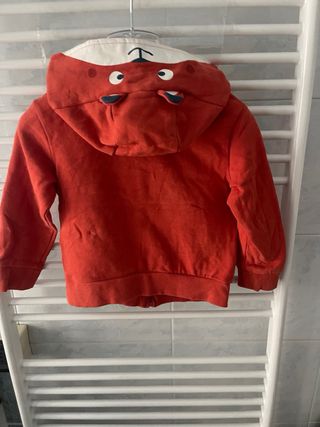 Giacca felpa orsetto 18/24 mesi