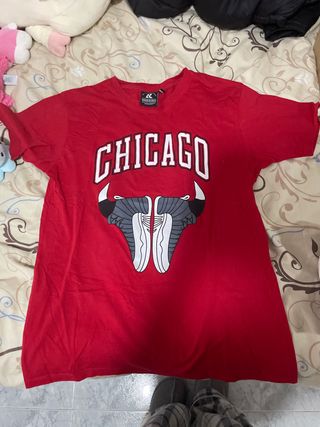 Camiseta Chicago Bulls Roja