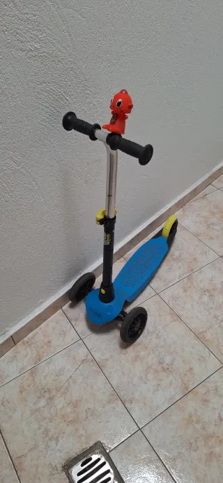 Patinete 3 Ruedas Azul