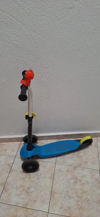 Patinete 3 Ruedas Azul