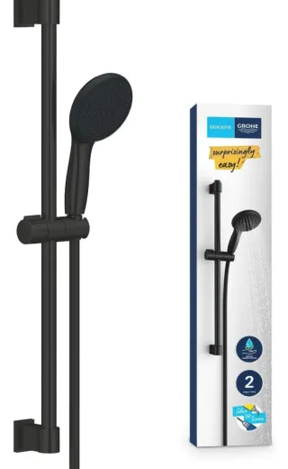 Grohe Vitalio Start Set Doccia 2 Getti Nero