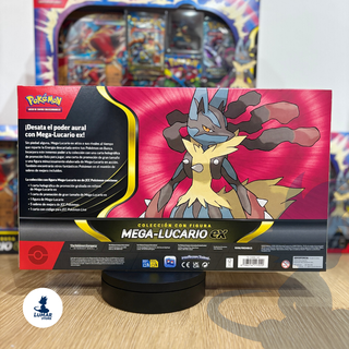 Caja Pokémon Mega-Lucario EX Colección con Figura