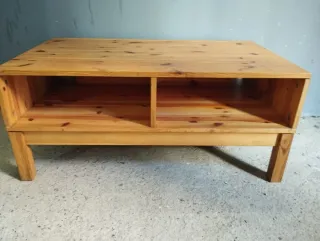 Mesa centro madera maciza