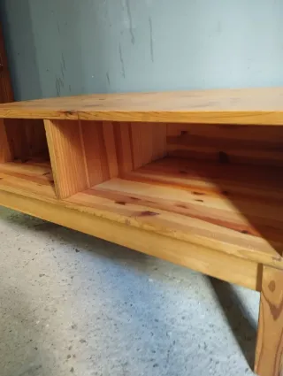 Mesa centro madera maciza