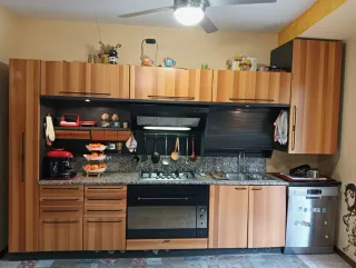 Cucina completa: fuochi, cappa, forno