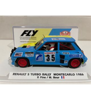 2 Coches Slot Fly Renault 5