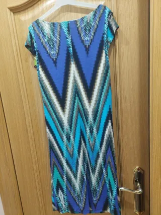 Vestido estampado talla 40