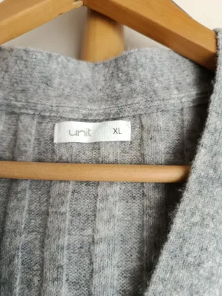 Chaleco Unit Gris Talla XL