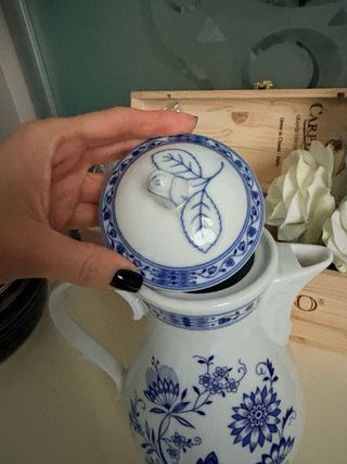 Teiera Ingres Weiss porcellana bianca