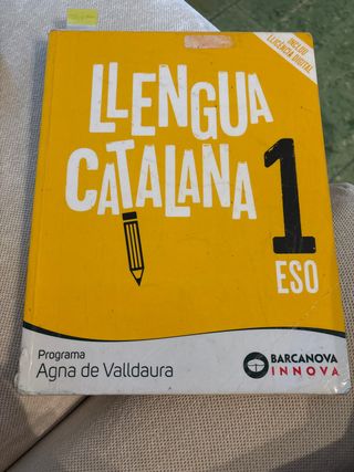 Agna de Valldaura 1 ESO. Llengua catalana