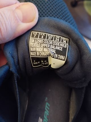 Zapatillas Skechers Memory Foam Azul