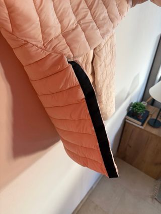 Plumífero ligero Vila Clothes rosa