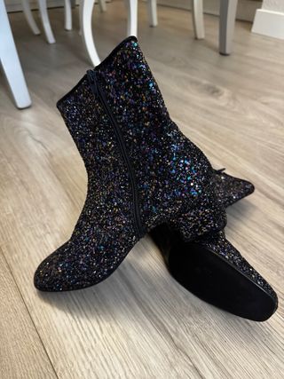 Botines Hispanitas Brillo Talla 39