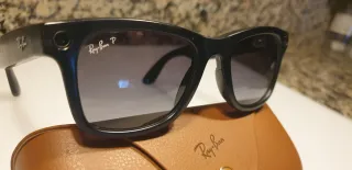 Gafas Ray-Ban Meta Wayfarer Negras/Mate