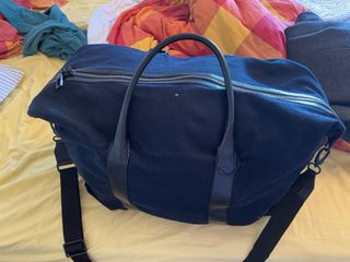 Bolsa de viaje Zara azul grande